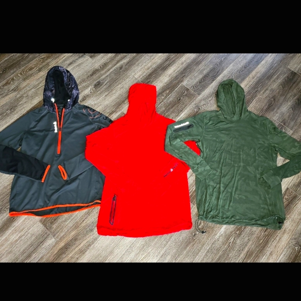 Reebok CrossFit set of 3 athletic hoodies men's large
